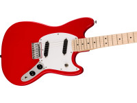 Fender Squier Sonic Mustang Maple Fingerboard White Pickguard Torino Red